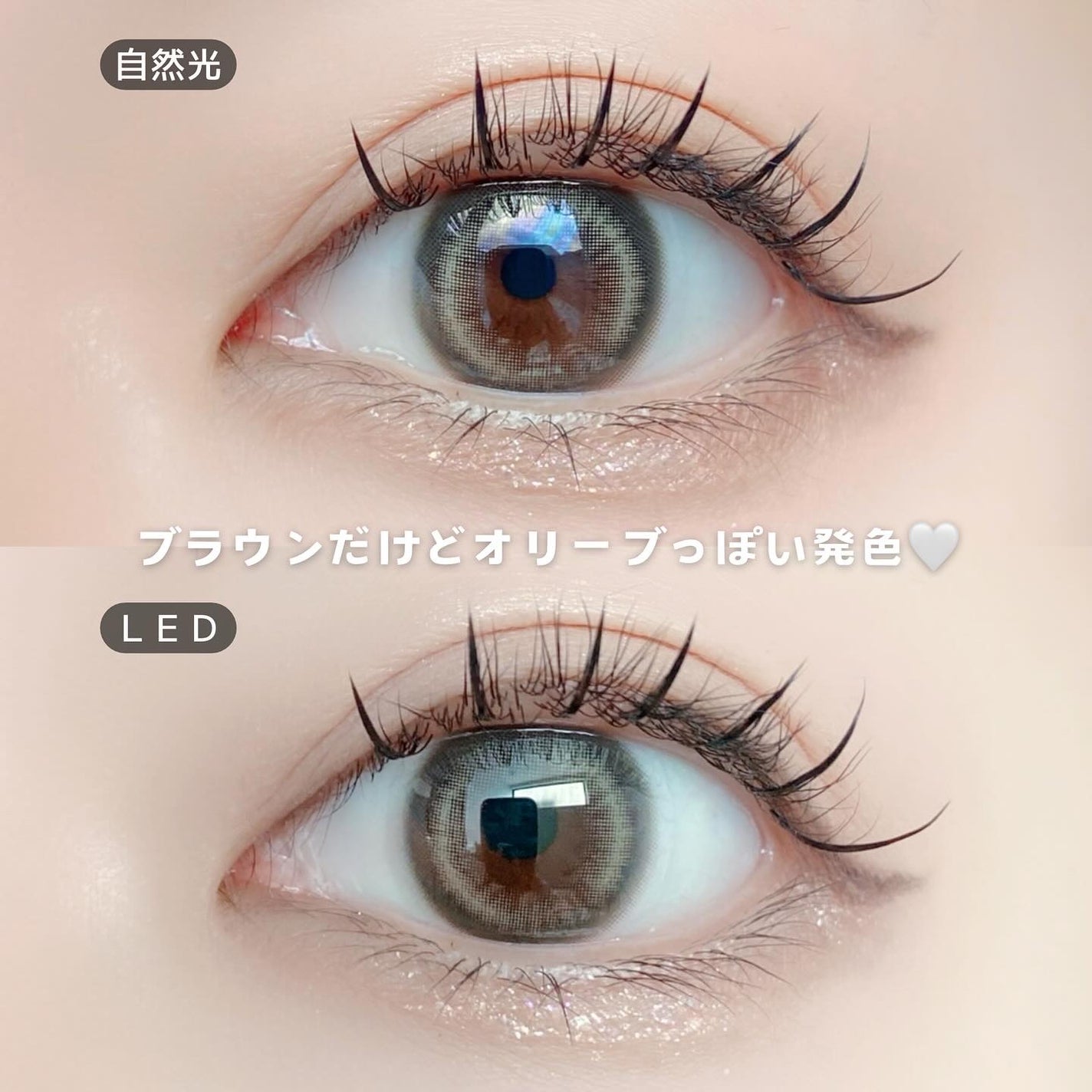 Lily Daze/chuu LENS/ワンデー(1DAY)カラコンを使ったクチコミ(3枚目)