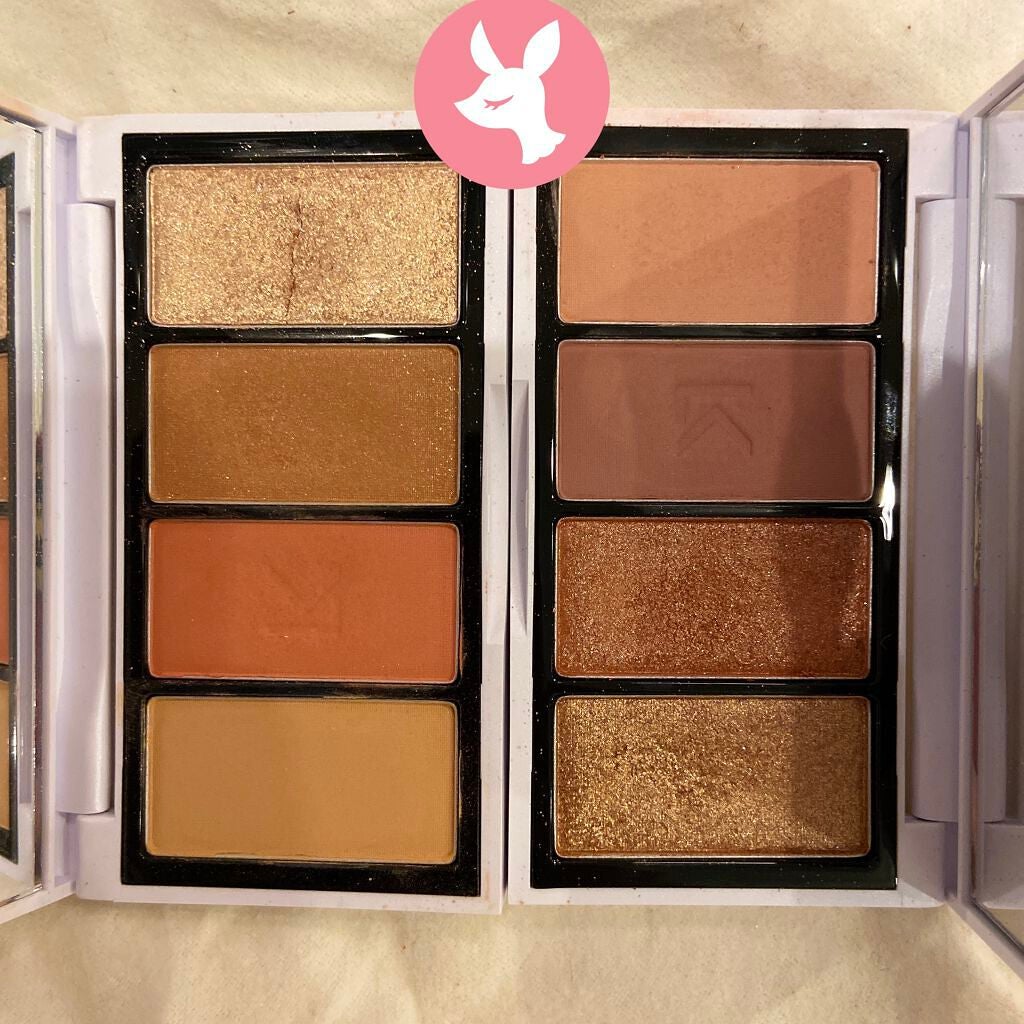 ジャストアイパレット/Laka/アイシャドウパレットを使ったクチコミ(2枚目)