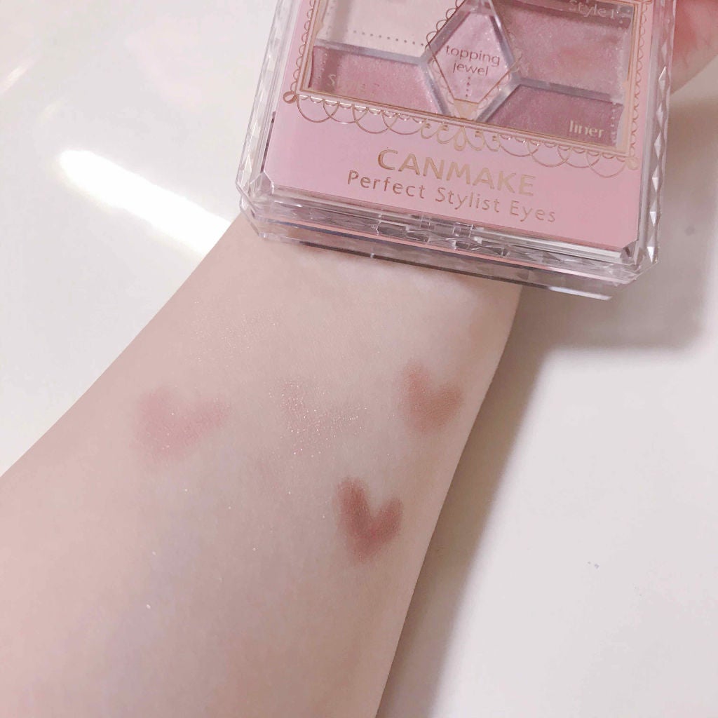 【旧品】パーフェクトスタイリストアイズ/キャンメイク/アイシャドウパレットを使ったクチコミ(4枚目)