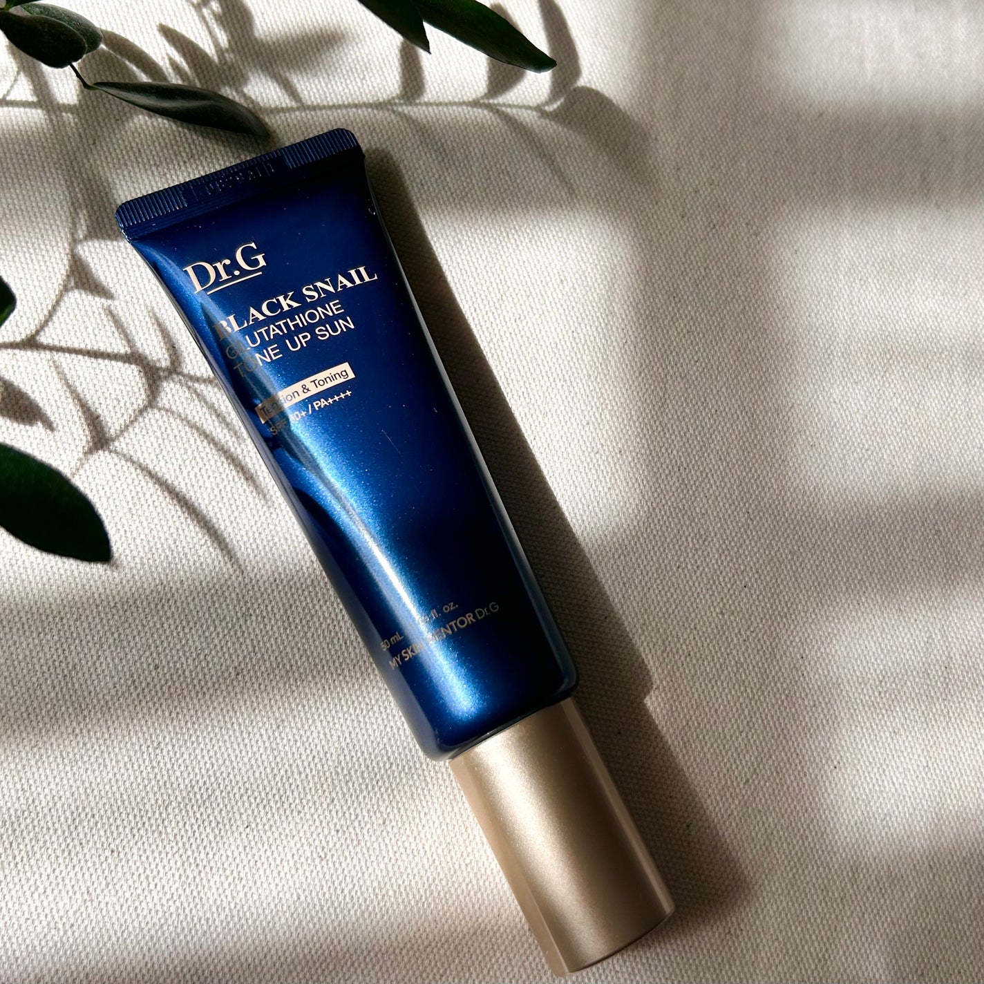 ブラックスネイルグルタチオントーンアップサン/Dr.G/日焼け止めクリームを使ったクチコミ(1枚目)