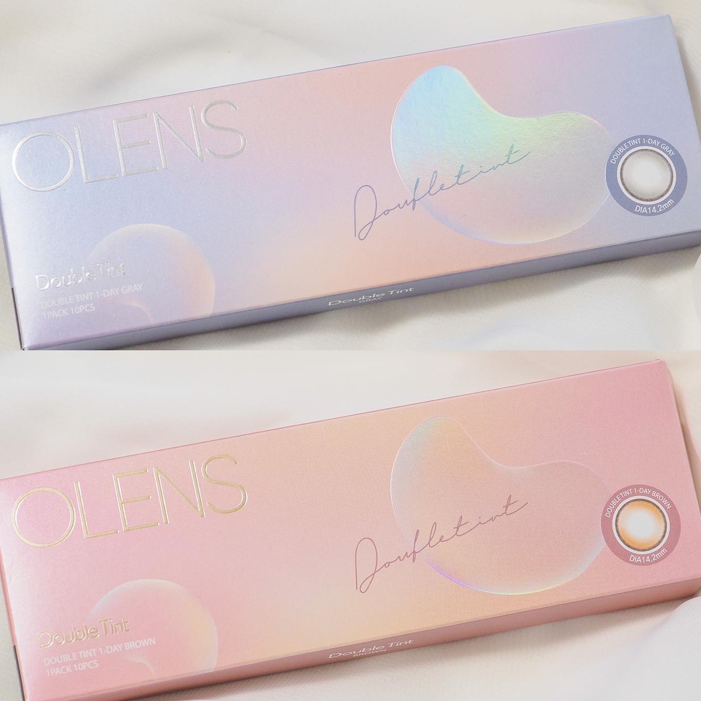 Double Tint 1day/OLENS/カラーコンタクトレンズを使ったクチコミ（2枚目）