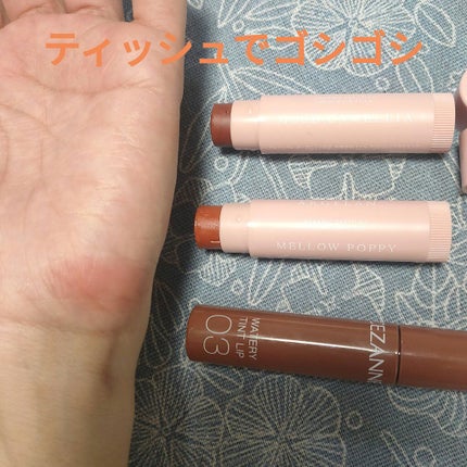 カラーリップスティック/アルジェラン/リップクリームを使ったクチコミ(4枚目)