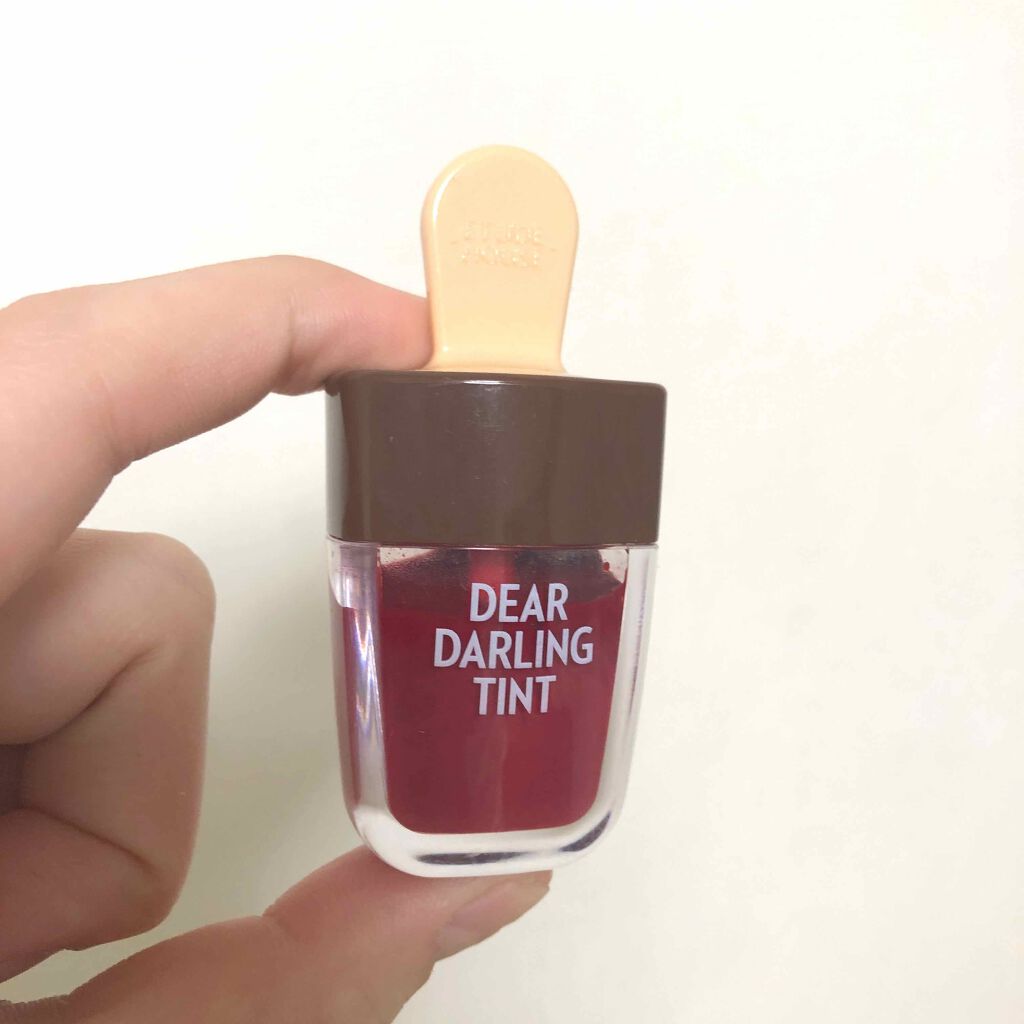 ディアダーリン ウォータージェルティント (アイスティント)/ETUDE/口紅を使ったクチコミ(1枚目)