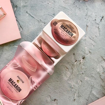 パンテーンマカロン ヘアマスク 色つやリッチ 1箱8個入り パンテーンマカロン ヘアマスク 色つやリッチ 1箱8個入り