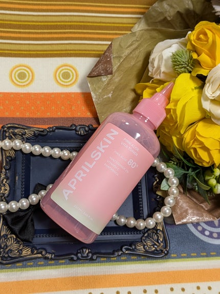 ピンクアロエビタトナー/APRILSKIN/化粧水を使ったクチコミ(2枚目)