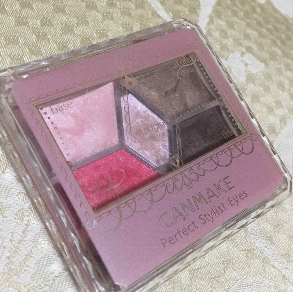 【旧品】パーフェクトスタイリストアイズ/キャンメイク/アイシャドウパレットを使ったクチコミ(1枚目)