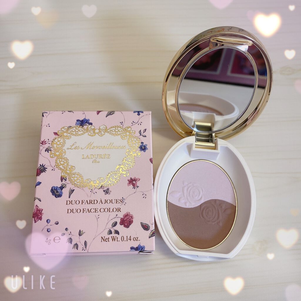 試してみた】デュオ フェイスカラー レ・メルヴェイユーズ ラデュレの
