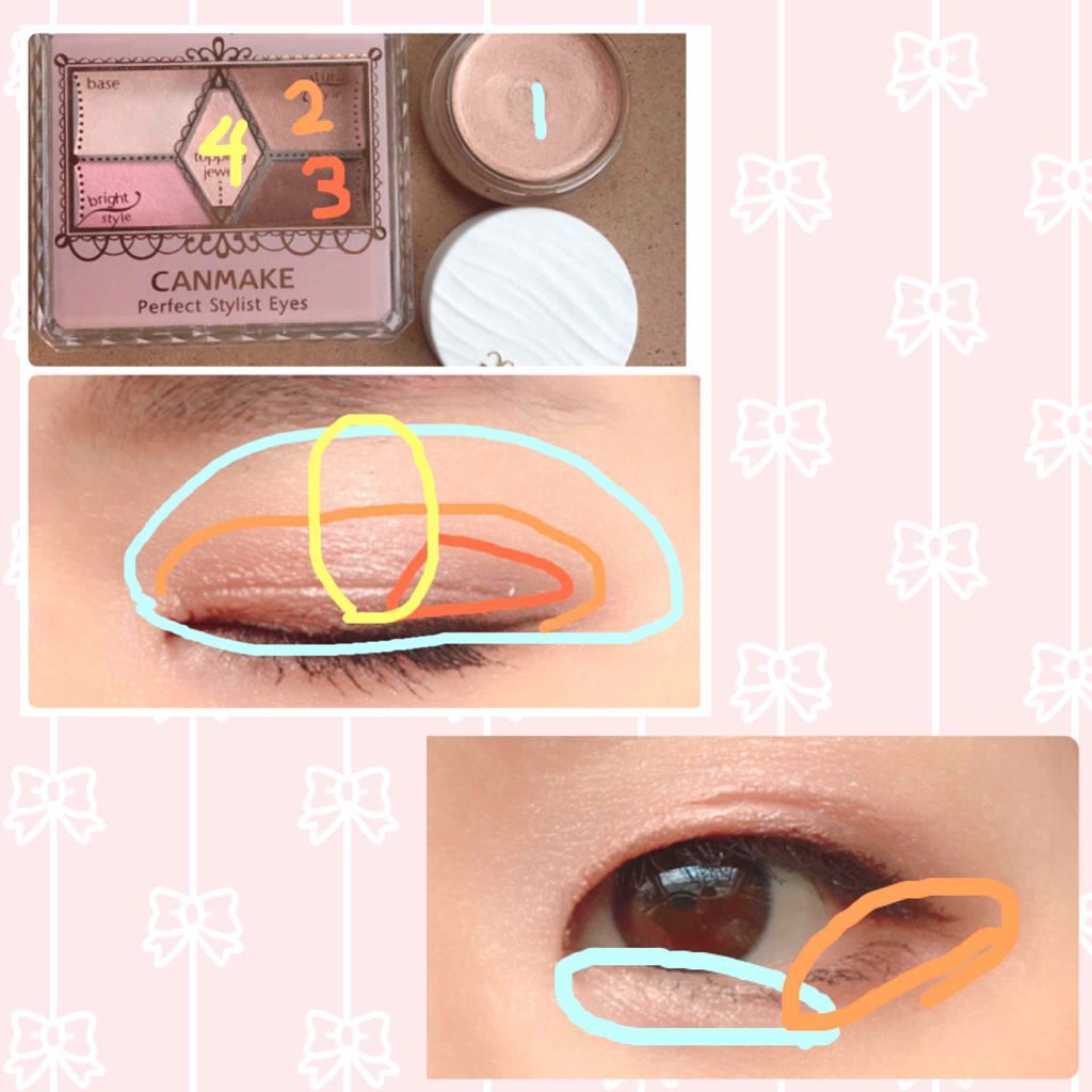 アイカラー フローデュウ/エレガンス クルーズ/ジェル・クリームアイシャドウを使ったクチコミ（1枚目）