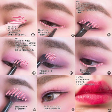 ラブ ユー ソー モッチ シャドウ パレット/NYX Professional Makeup/ジェル・クリームアイシャドウを使ったクチコミ（3枚目）