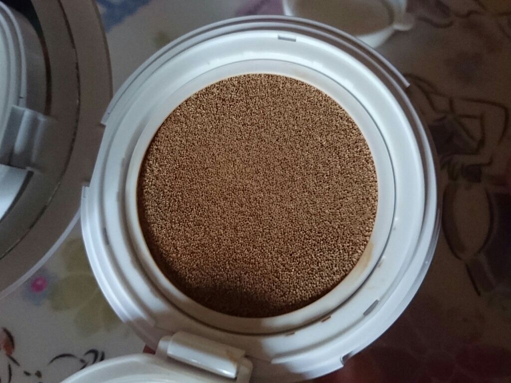 エニークッション オールデイパーフェクト/ETUDE/クッションファンデーションを使ったクチコミ（2枚目）