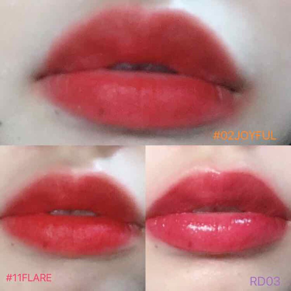 アピュー ウォーターライト ティント/A’pieu/リップティントを使ったクチコミ（3枚目）