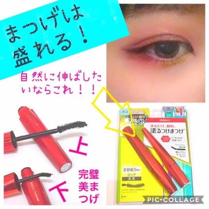 「塗るつけまつげ」ロングタイプ/デジャヴュ/マスカラを使ったクチコミ(1枚目)