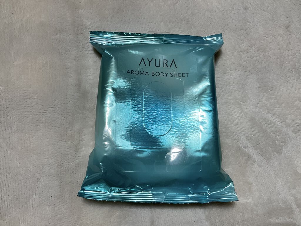 アロマボディシート/AYURA/ボディシートを使ったクチコミ（1枚目）
