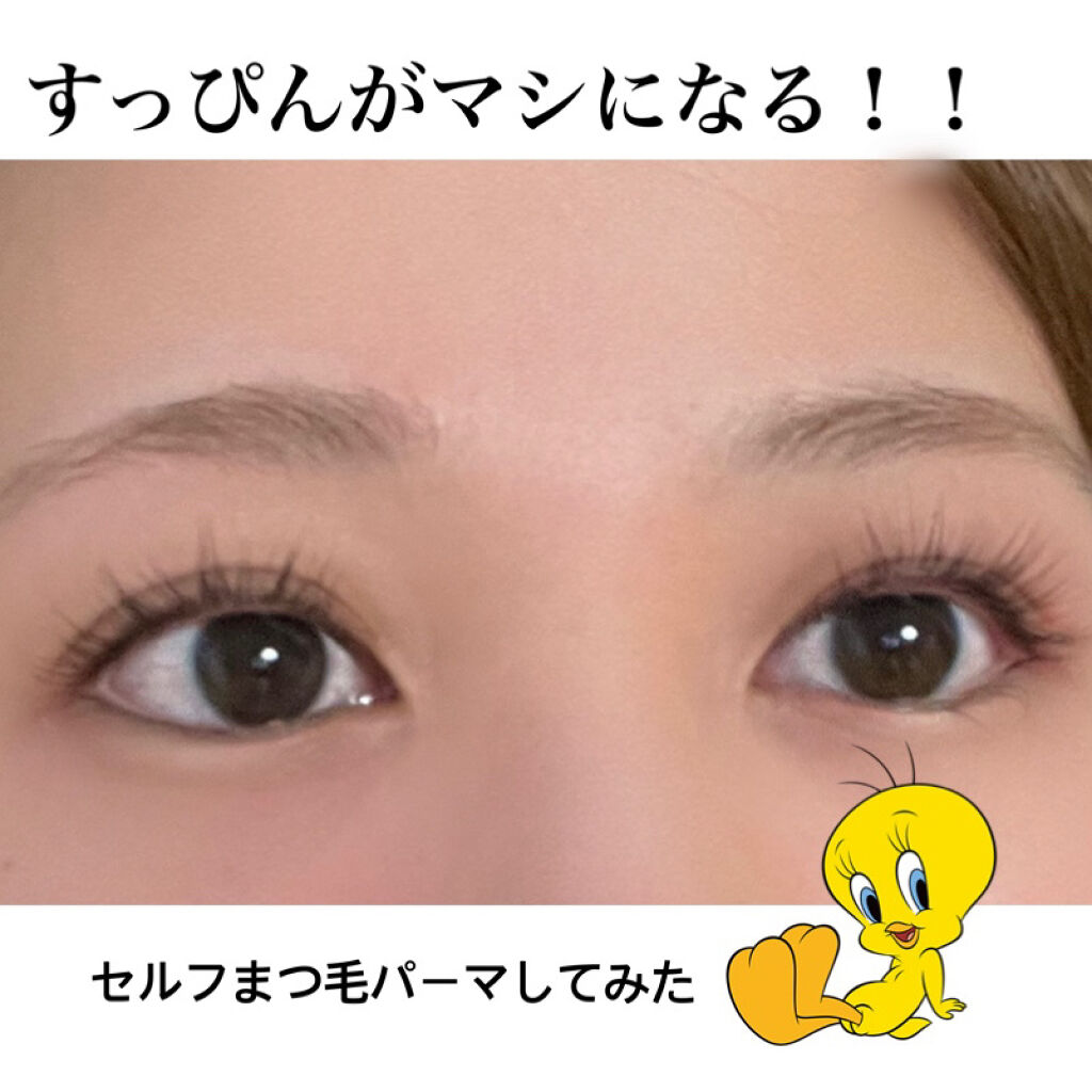 EYE2IN 低刺激 セルフプロ用 まつげパーマ 3種 セット/Qoo10/その他キットセットを使ったクチコミ（1枚目）