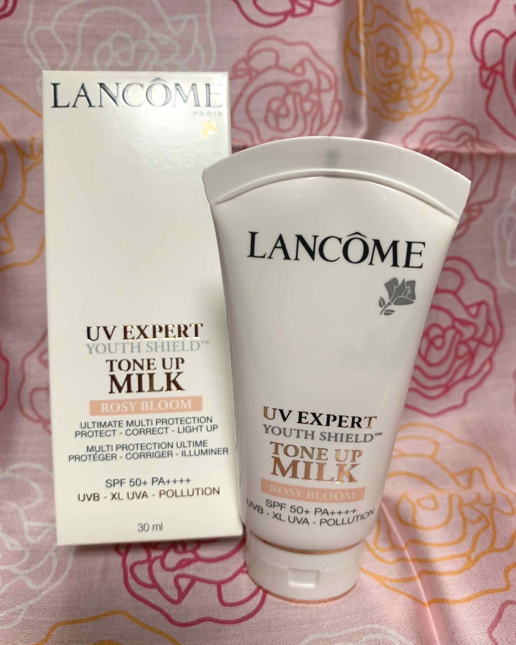 UV エクスペール トーン アップ ローズ/LANCOME/日焼け止め・UVケアを使ったクチコミ(1枚目)