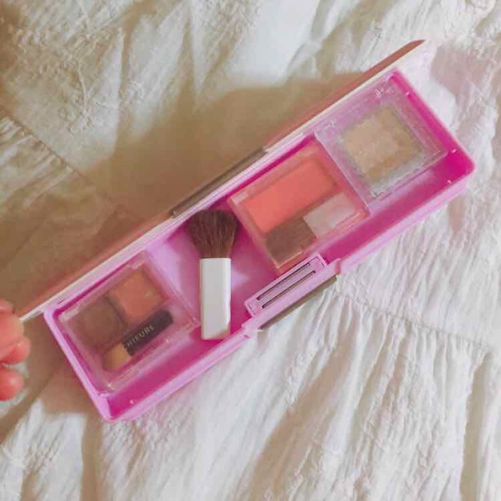 ゆうき on LIPS 「💝どうしても割りたくないコスメに🔨ダイソーで購入したピンク色の..」(2枚目)