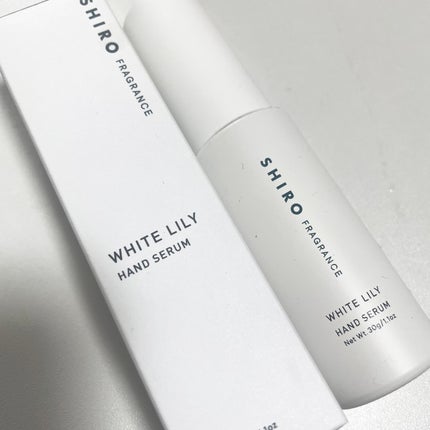 ホワイトリリー ハンド美容液/SHIRO/ハンドクリームを使ったクチコミ(1枚目)