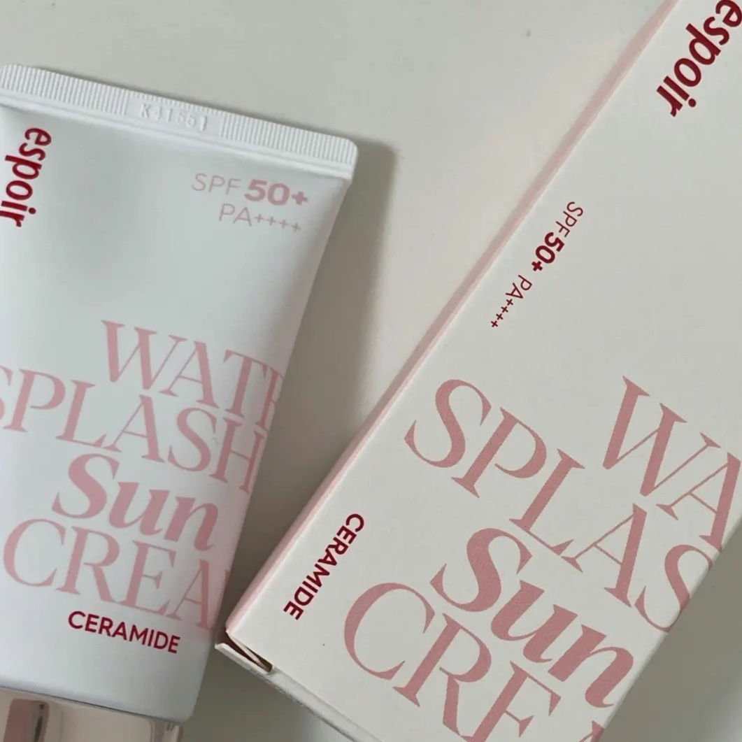 ウォータースプラッシュサンクリーム セラミド/espoir/日焼け止めクリームを使ったクチコミ（3枚目）