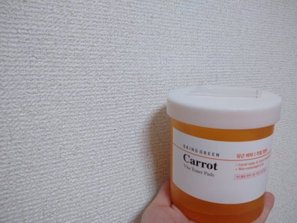 キャロットビタトナーパッド/BRING GREEN/トナーパッドを使ったクチコミ(5枚目)