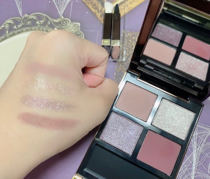 アイ カラー クォード/TOM FORD BEAUTY/アイシャドウパレットを使ったクチコミ(2枚目)