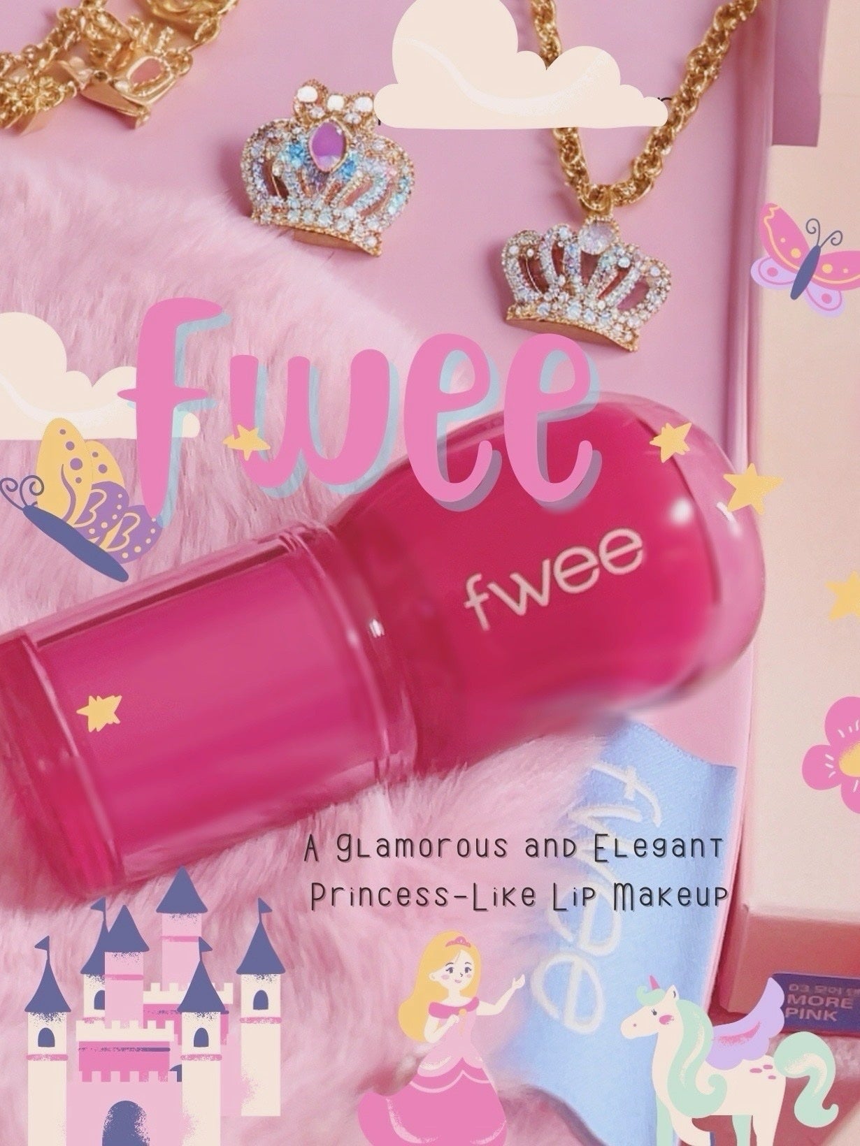 フィー 3Dボリューミンググロス/fwee/リップグロスを使ったクチコミ(1枚目)