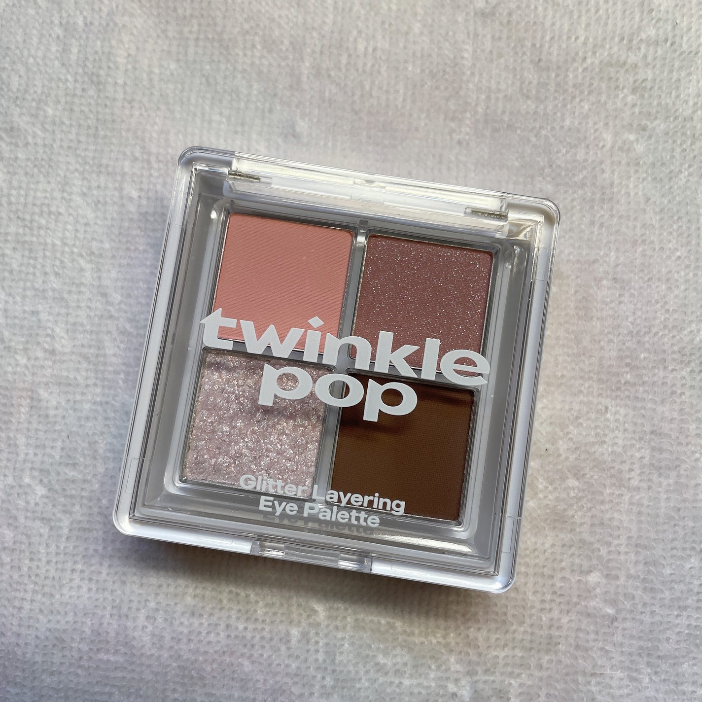 グリッターレイヤリングアイシャドウパレット/TWINKLE POP/アイシャドウパレットを使ったクチコミ(6枚目)