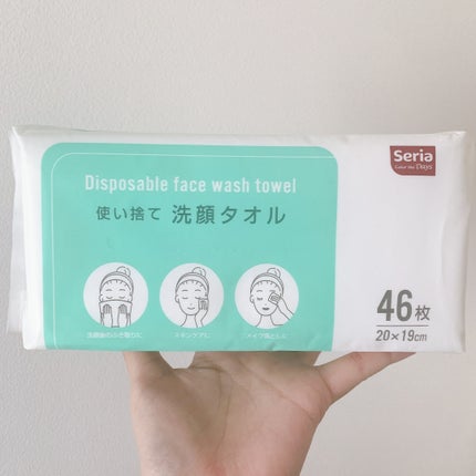 使い捨て洗顔タオル/セリア/クレンジングタオルを使ったクチコミ(1枚目)