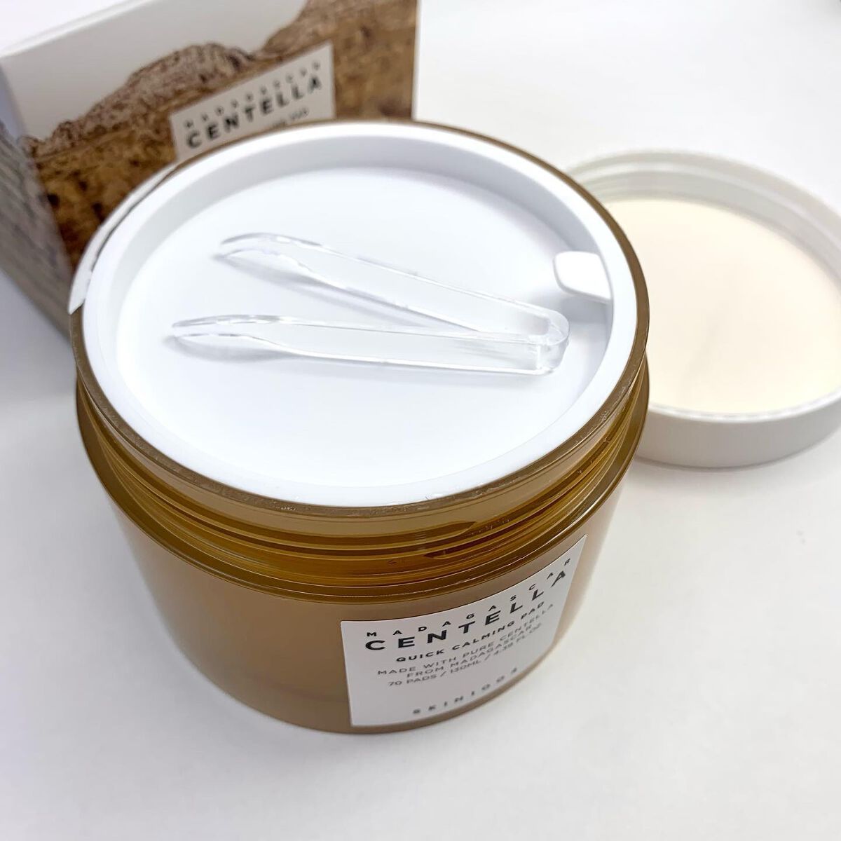 センテラ クイックカーミングパッド/SKIN1004/トナーパッドを使ったクチコミ（2枚目）