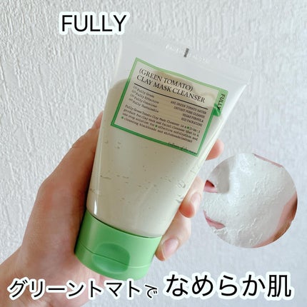 グリーントマトクレイマスククレンザー/FULLY/洗い流すパック・マスクを使ったクチコミ(1枚目)