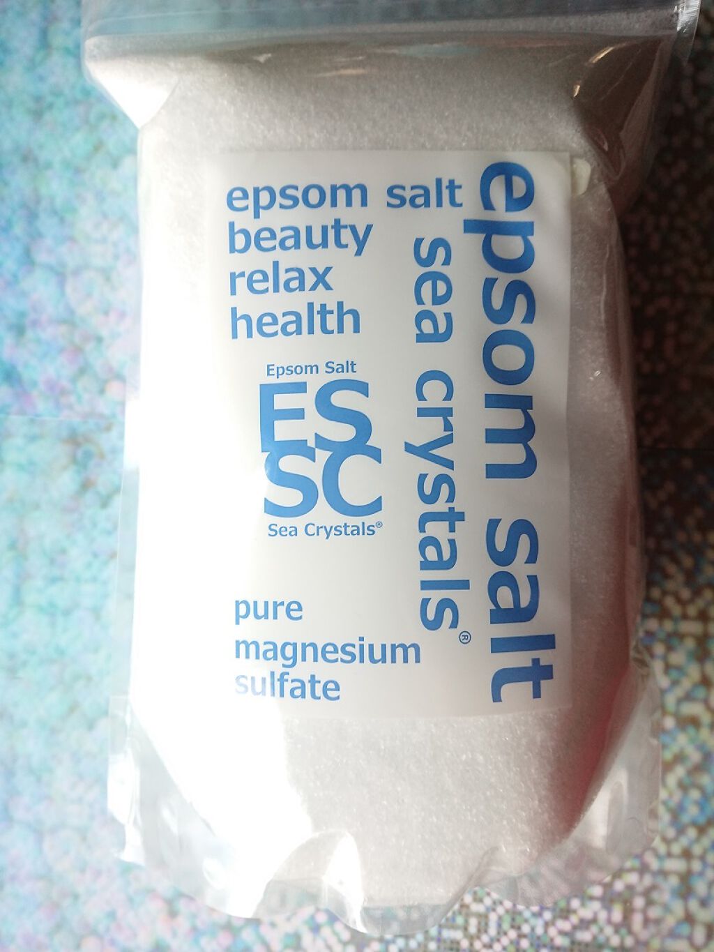シークリスタルス エプソムソルト オリジナル/sea crystals/無機塩系入浴剤を使ったクチコミ（1枚目）