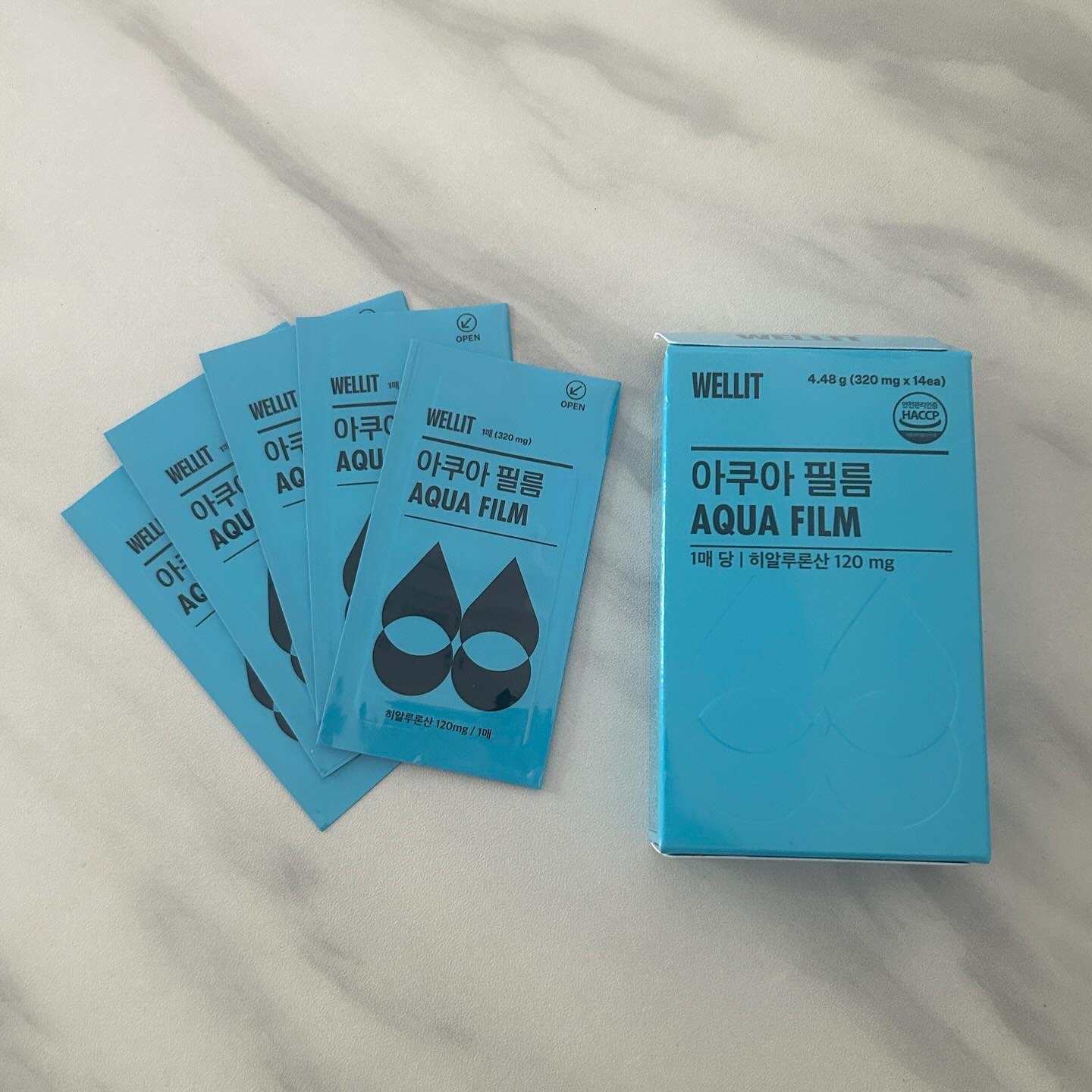 AQUA FILM/WELLIT/美容サプリメントを使ったクチコミ（1枚目）