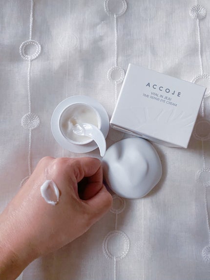 バイタル イン ジェジュ タイム リペア アイクリーム/ACCOJE/アイケア・アイクリームを使ったクチコミ(4枚目)