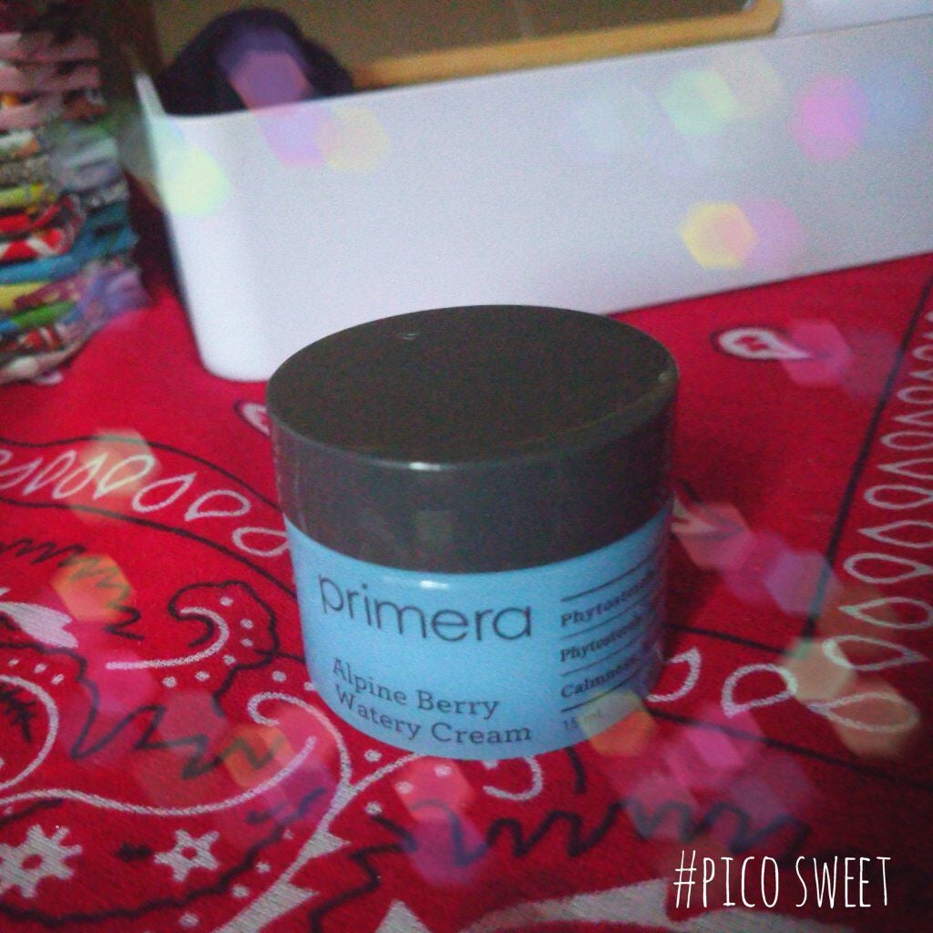アルパインベリーウォータークリーム 50ml/primera/フェイスクリームを使ったクチコミ(1枚目)