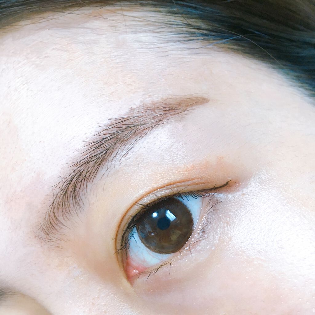 パウダリーティント アイブロウ/FASIO/眉ティントを使ったクチコミ（3枚目）