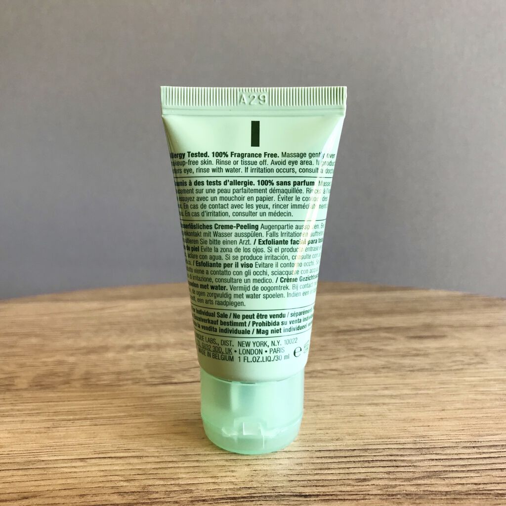 セブンデイ スクラブ クリーム リンス オフ フォーミュラ/CLINIQUE/スクラブ・ゴマージュを使ったクチコミ（2枚目）