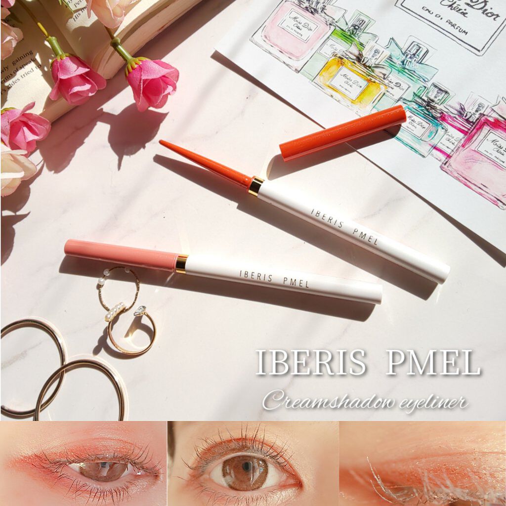 イベリスピメル クリームシャドウライナー 102 ピンクブラウン(限定)/pdc/ペンシルアイライナーを使ったクチコミ（1枚目）