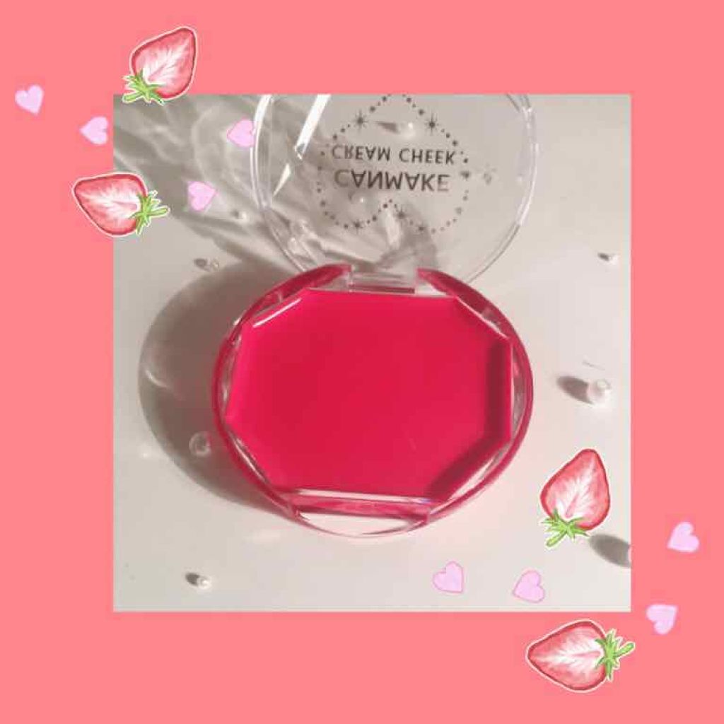 クリームチーク(クリアタイプ)/キャンメイク/ジェル・クリームチークを使ったクチコミ(2枚目)