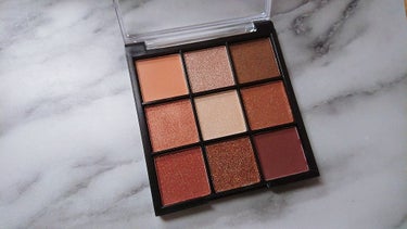 UR GLAM　BLOOMING EYE COLOR PALETTE/U R GLAM/パウダーアイシャドウを使ったクチコミ（2枚目）