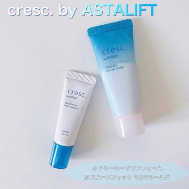 クリーミー クリアフォーム/cresc. by ASTALIFT/洗顔フォームを使ったクチコミ（1枚目）