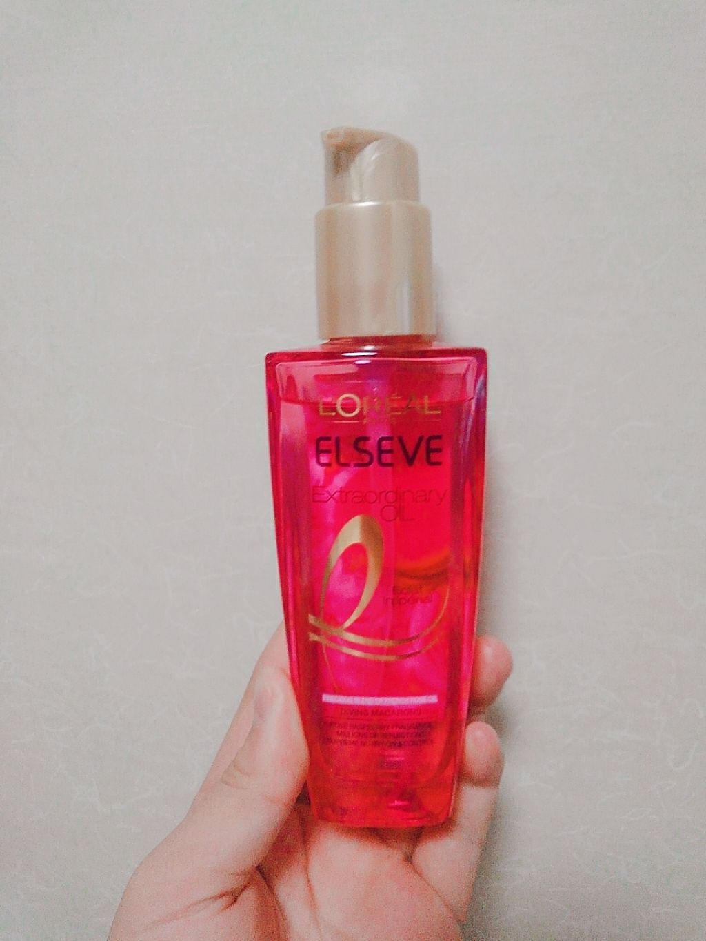 エクストラオーディナリー オイル エクラアンペリアル 艶髪オイル/ロレアル パリ/ヘアオイルを使ったクチコミ(1枚目)