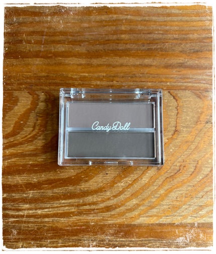 CandyDoll シェーディングパレットのクチコミ「骨格補正が叶うシェーディングパレットでアプデ顔。
肌色問わず自然に溶け込み、お肌の透明感を引.....」(1枚目)