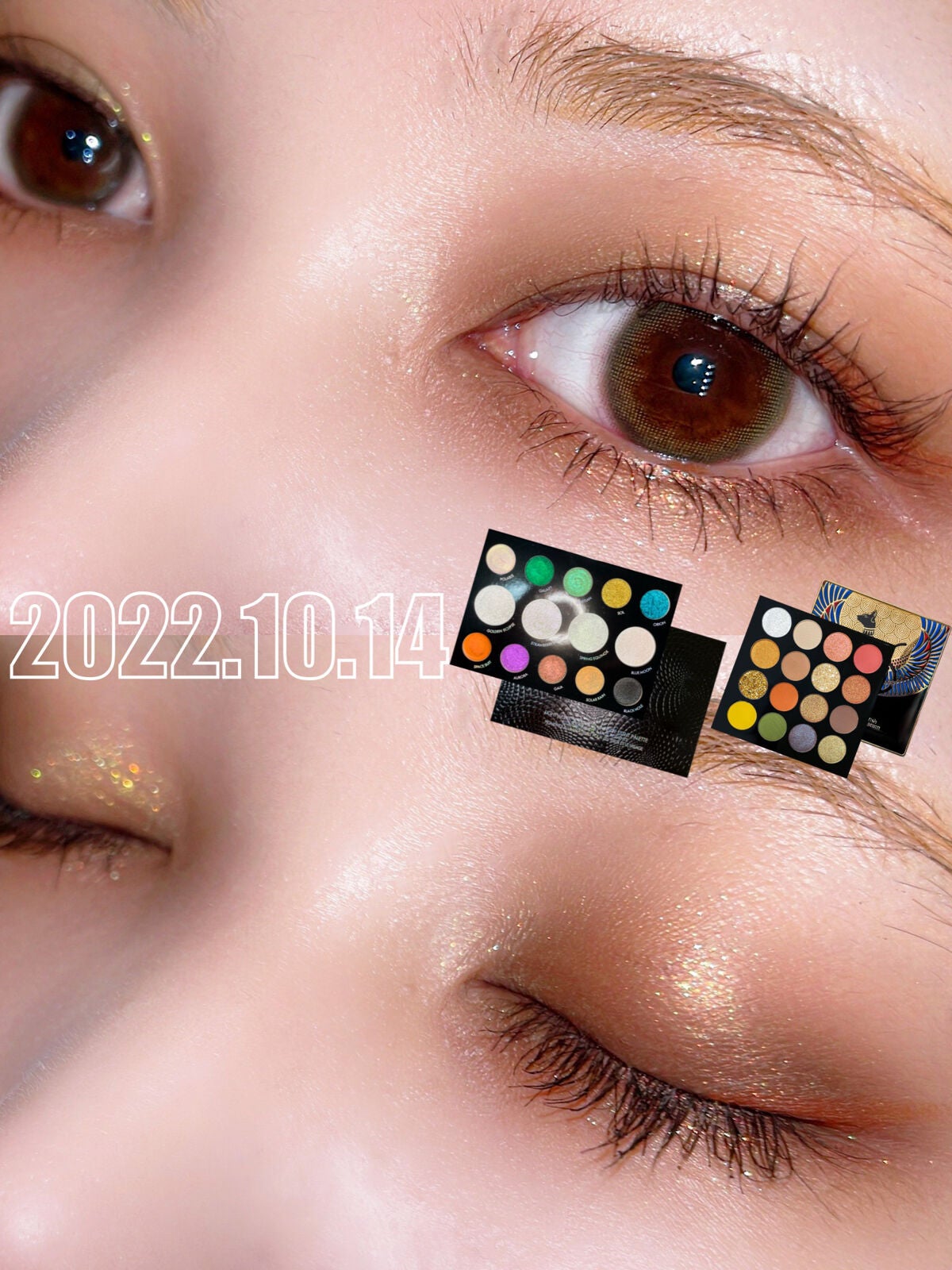 大英博物館 エジプトシリーズ アイシャドウパレット/ZEESEA/アイシャドウパレットを使ったクチコミ(1枚目)