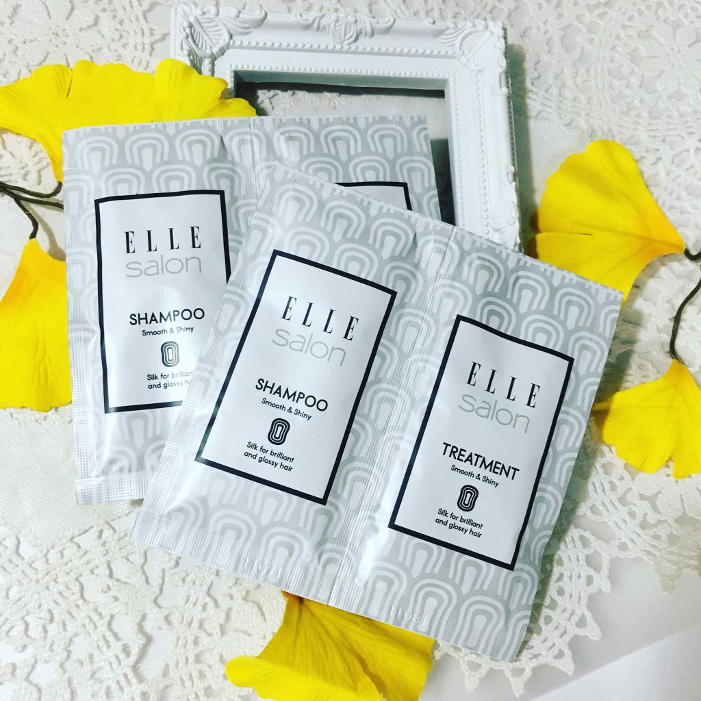 ELLEsalon シャンプー&トリートメント/エルサロン/サロンシャンプーを使ったクチコミ（1枚目）