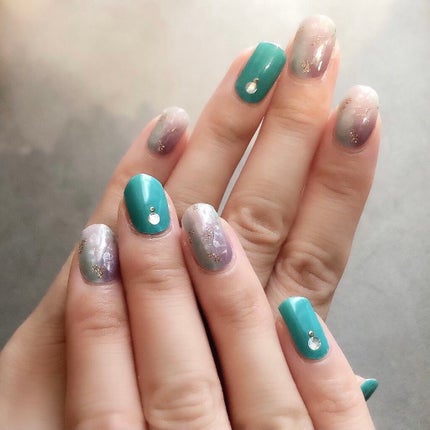 ネイルフィット ジェルネイルシール/GELATO FACTORY/ネイルシールを使ったクチコミ(2枚目)