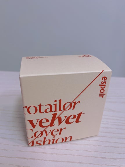 プロテーラービーベルベットカバークッション/espoir/クッションファンデーションを使ったクチコミ(1枚目)