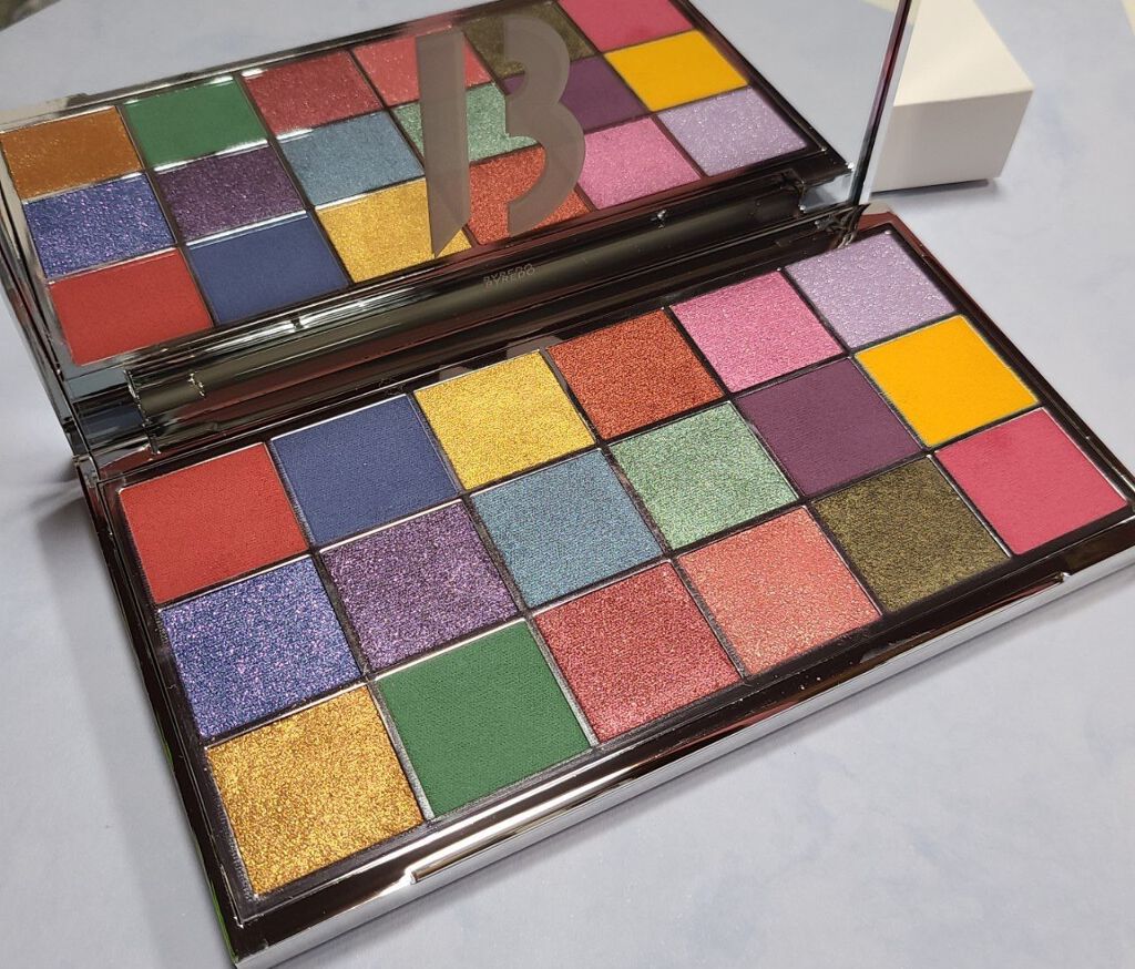 【未使用】byredo prismic バイレード プリズミック アイシャドウ 試してみた】Prismic Eyeshadow Palette 18 Colours BYREDOの