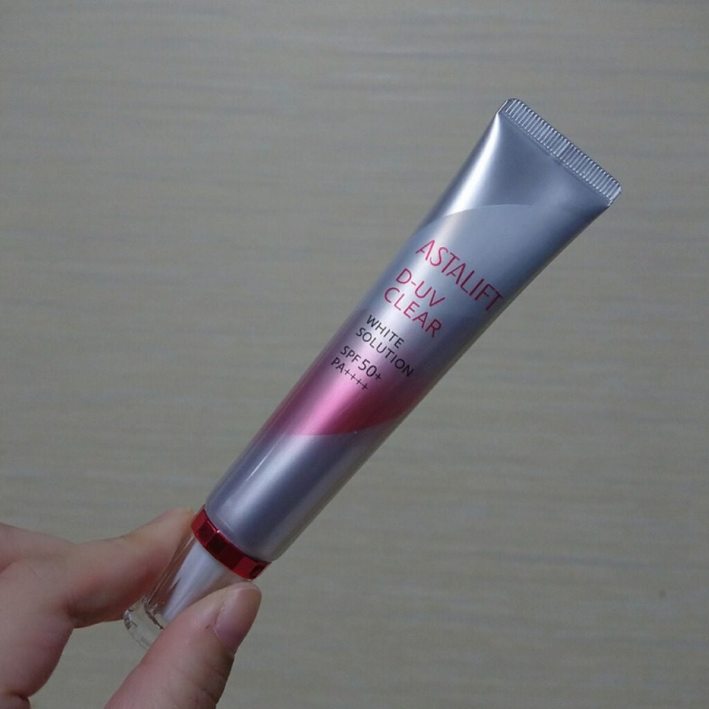 D-UVクリア ホワイトソリューション/アスタリフト/日焼け止めクリームを使ったクチコミ(1枚目)