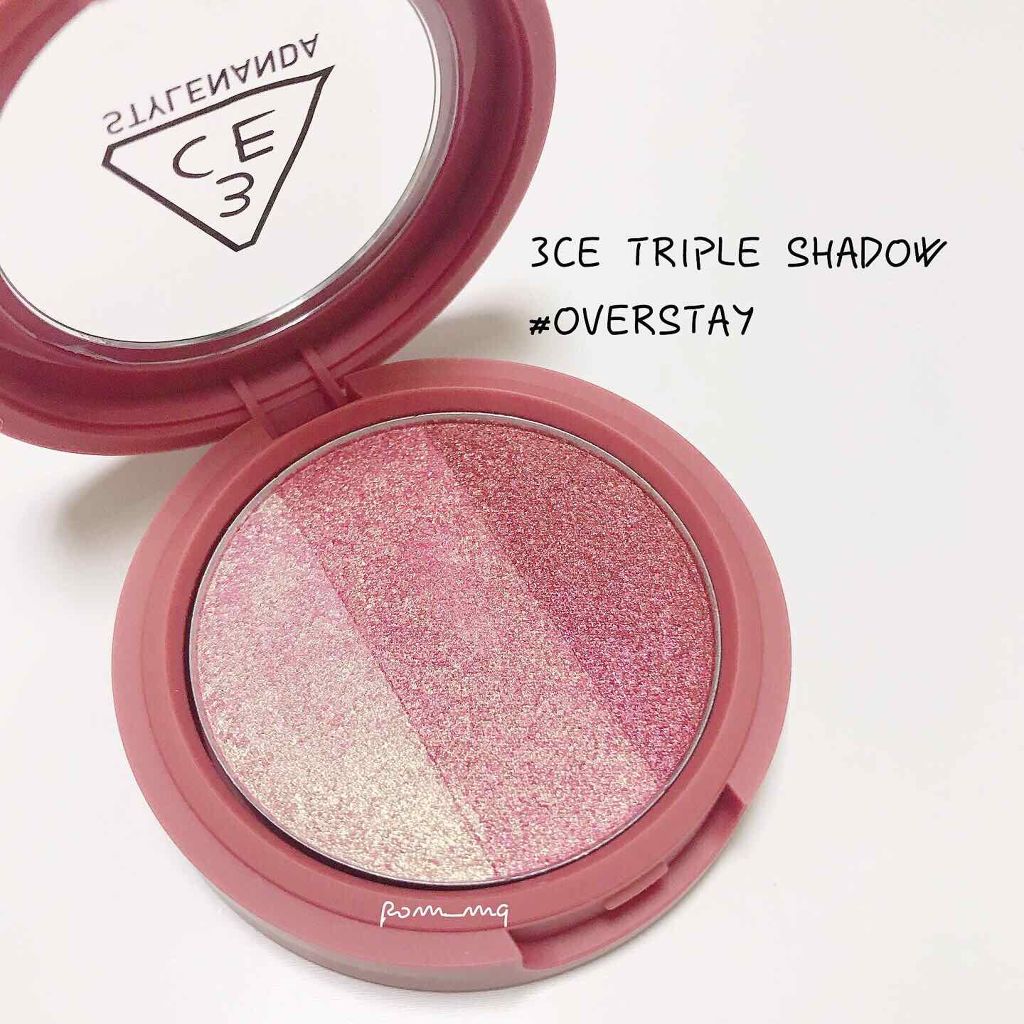 3CE TRIPLE SHADOW/3CE/アイシャドウパレットを使ったクチコミ(1枚目)