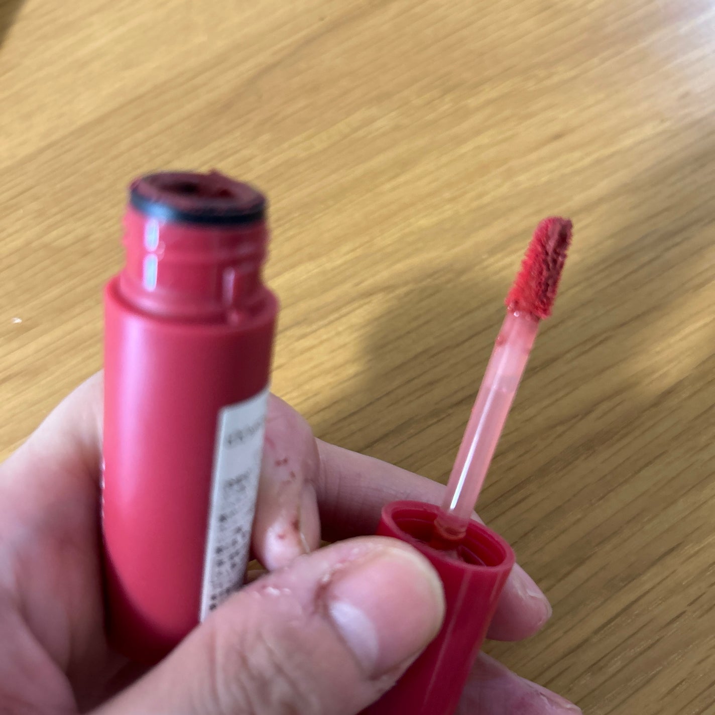 ビビッドコットン インクティント/innisfree/口紅を使ったクチコミ(2枚目)