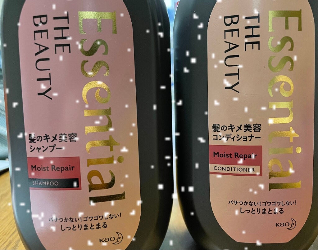 THE BEAUTY 髪のキメ美容シャンプー/コンディショナー<モイストリペア> /エッセンシャル/市販シャンプーを使ったクチコミ(1枚目)
